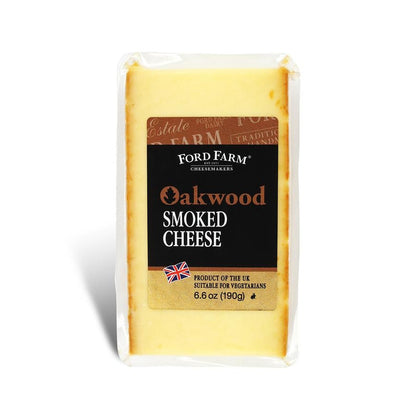 Oakwood Smoked Cheddar Cheese - Ford Farm