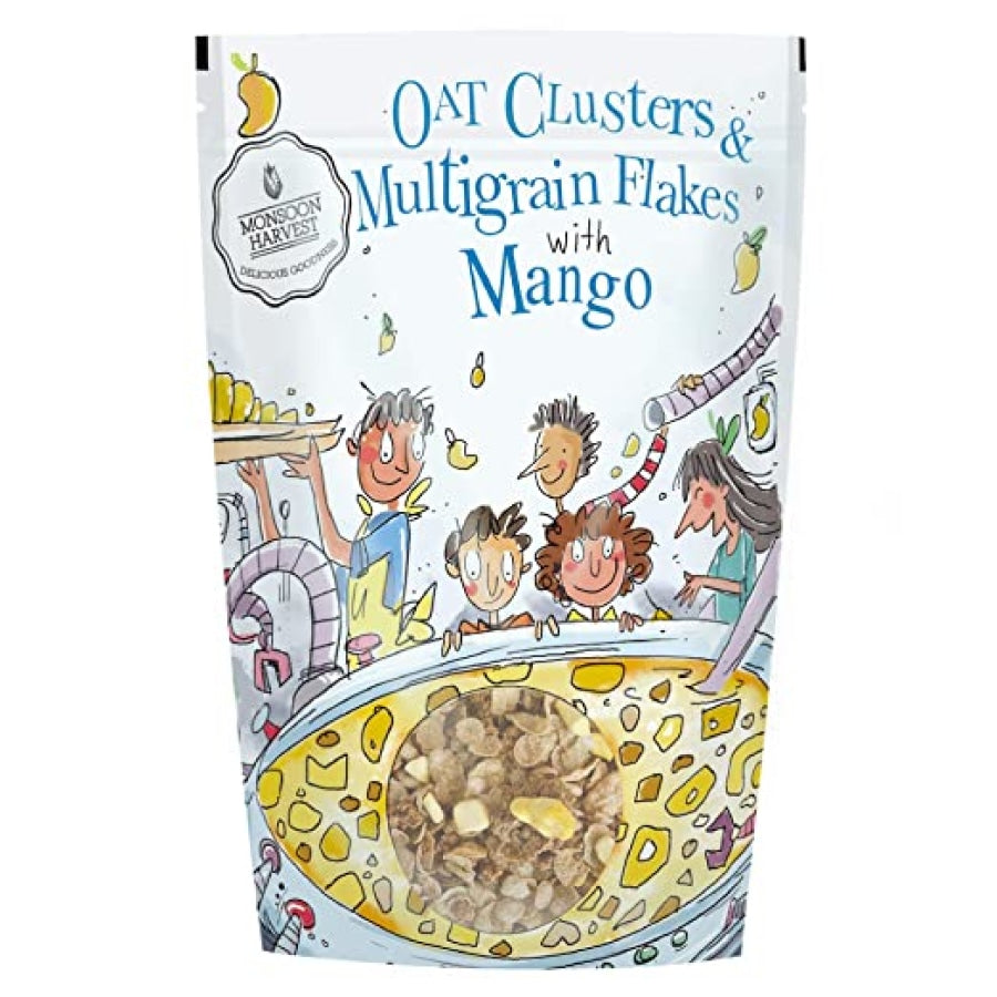 Oat Clusters & Multigrain Flakes with Mango - Monsoon