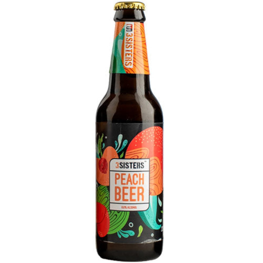 Peach Beer (Non-Alcoholic) - 3 Sisters
