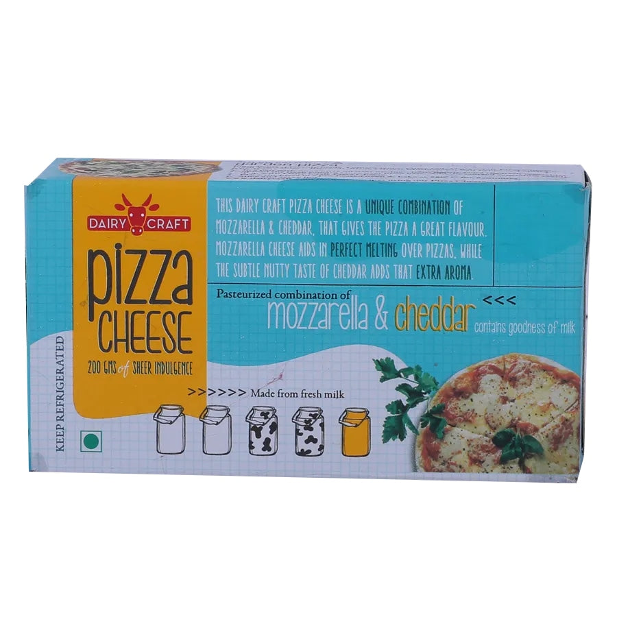 Pizza Cheese (Mozzarella & Cheddar) - Dairy Craft