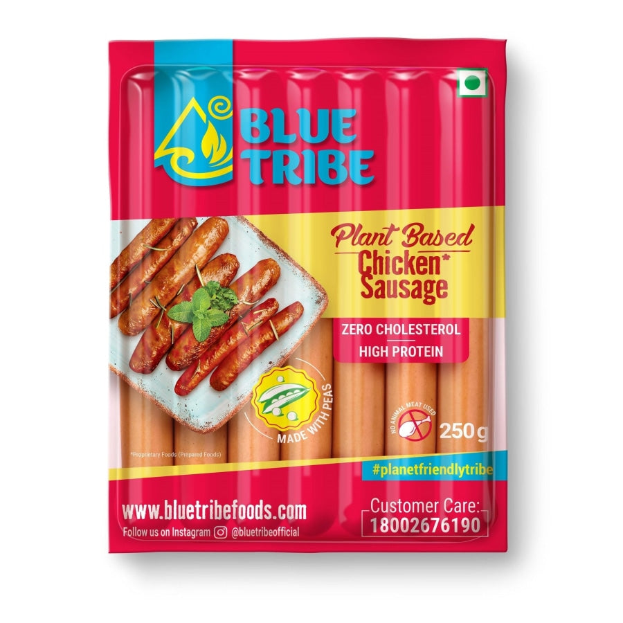 Plant Based Chicken Sausage (Vegan) - Blue Tribe