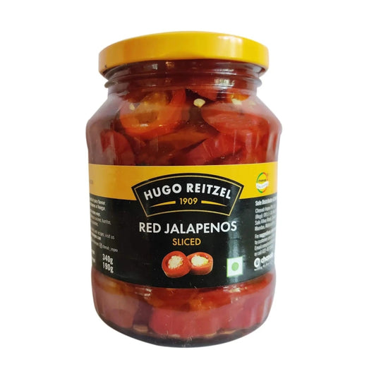 Red Jalapenos Sliced - Hugo Reitzel