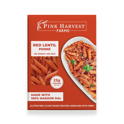 Red Lentil Penne - Pink Harvest