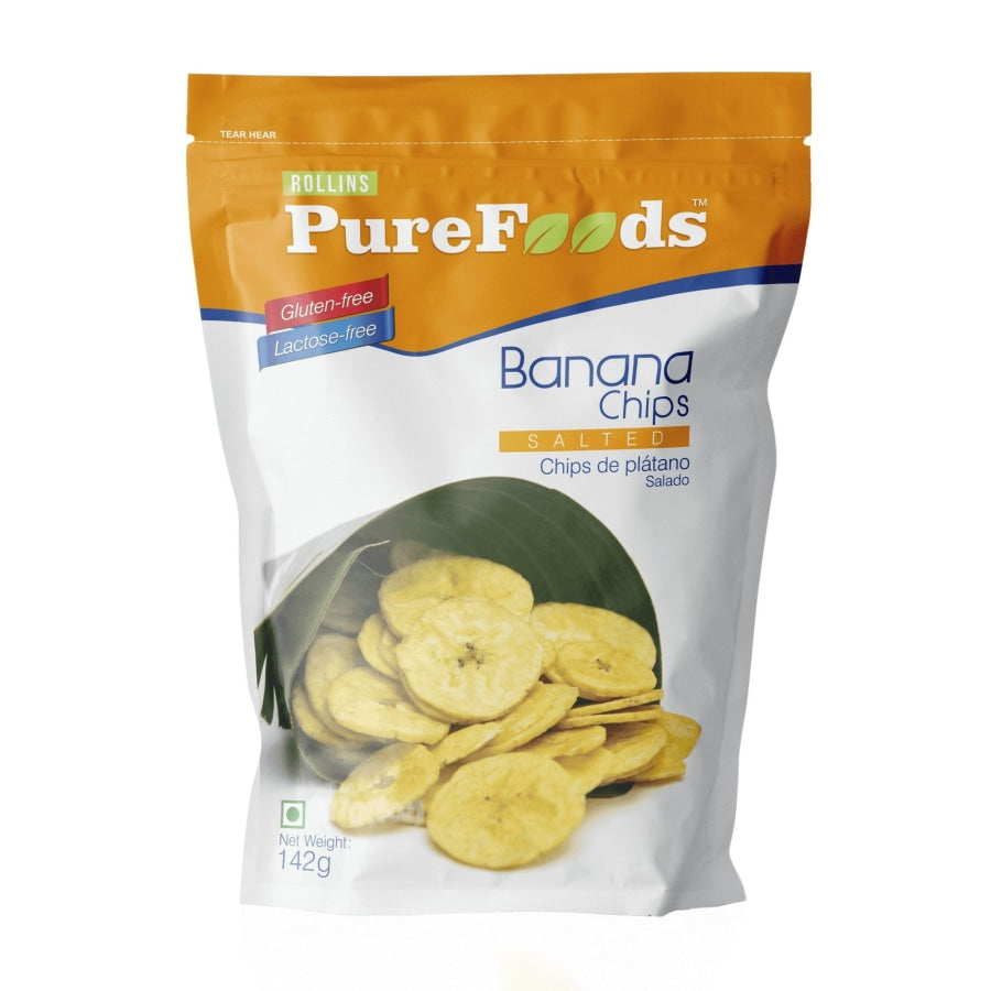 Rollins Pure Food Banana Chips (salted)