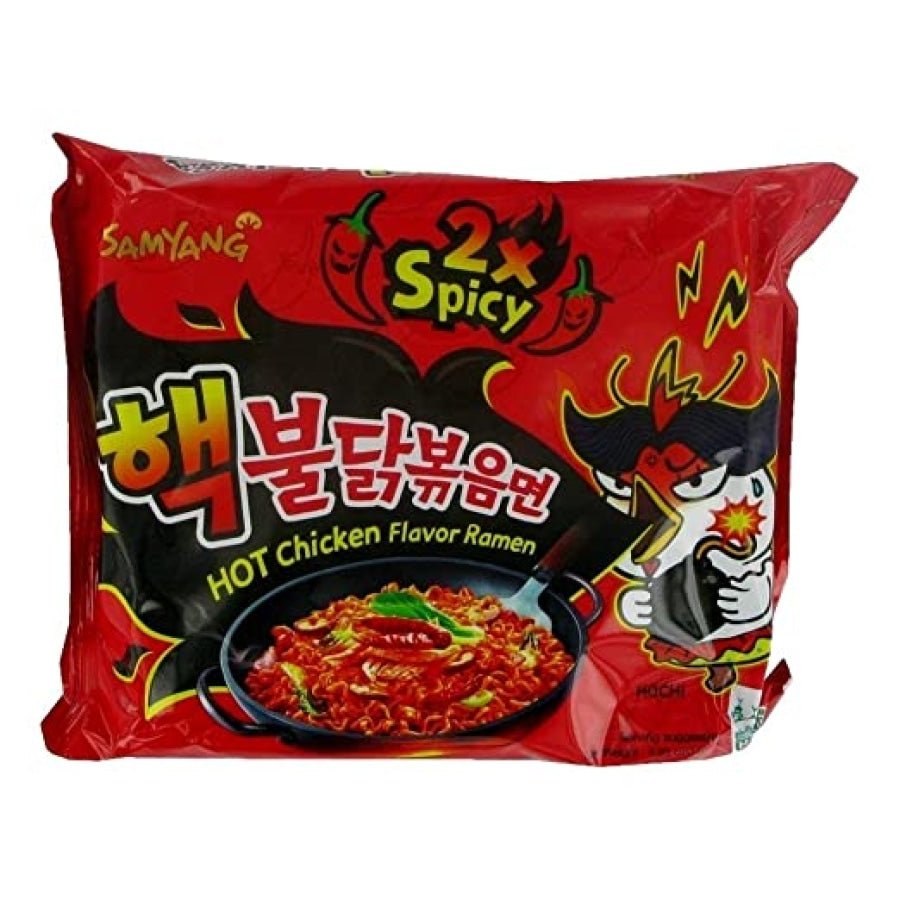 Samyang Ramen Instant Noodles (2x Spicy Hot Chicken)