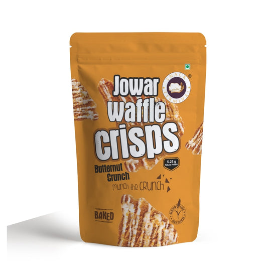 Snack Terminal - Jowar Butternut Crunch Waffle Crisps