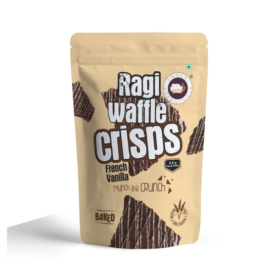 Snack Terminal - Ragi French Vanilla Waffle Crisps