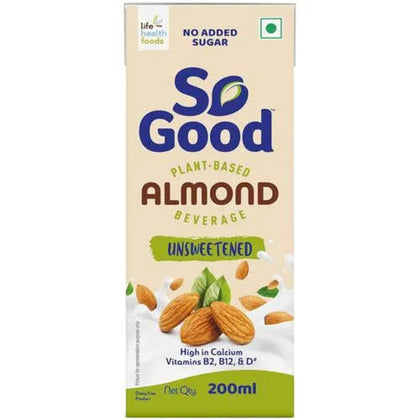 So Good - Natural Almond Beverage (Unsweetened)