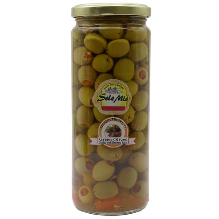 Solemio - Green Olives Stuffed with Pimento