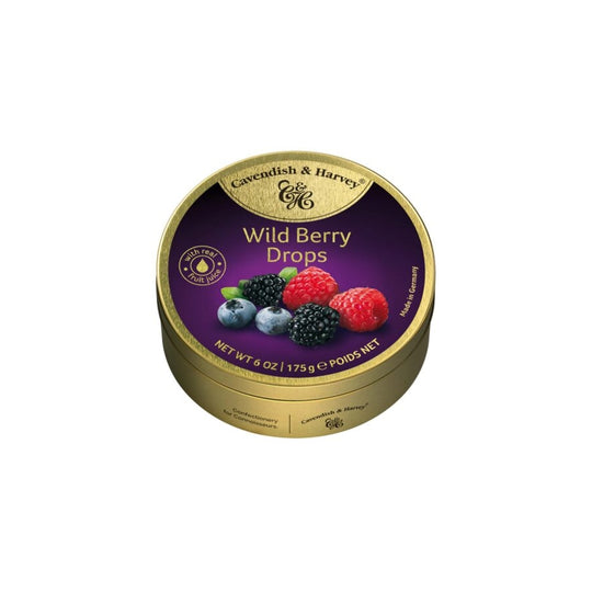 Sour Wild Berry Drops - Cavendish & Harvey