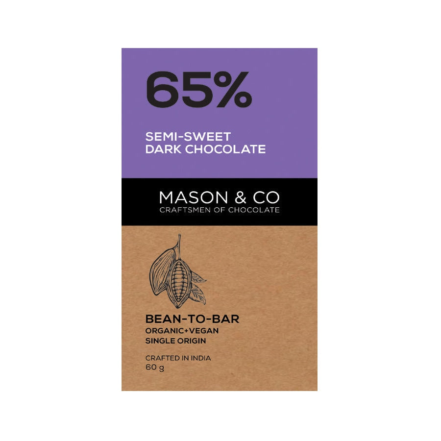 Sweet Dark Chocolate - Mason & Co 65% Semi