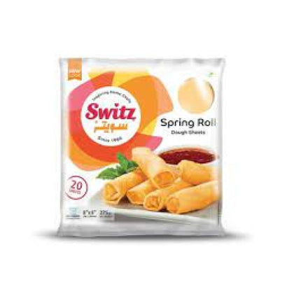 Switz Spring Roll Dough Sheets (8*8’’ 20 Sheets)