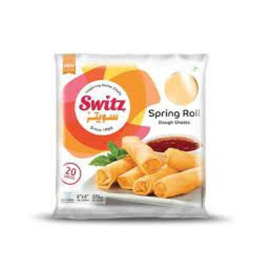 Switz Spring Roll Dough Sheets (8*8'' 20 Sheets)