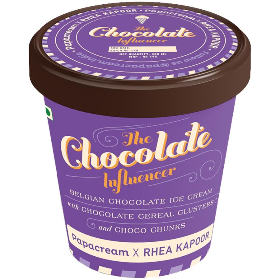The Chocolate Influencer Ice Cream - Papacream x Rhea Kapoor