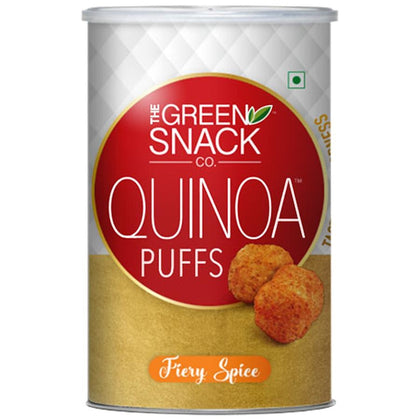 The Green Snack Co. Quinoa Puffs - Fiery Spice