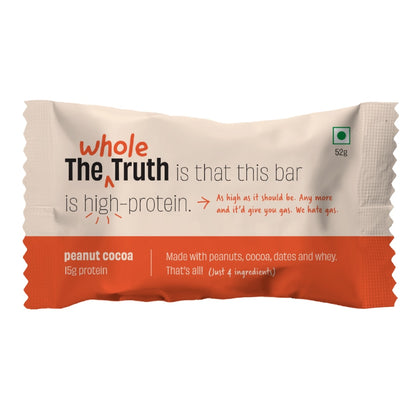 The Whole Truth - Protein Bar (Peanut Cocoa) No Added Sugar