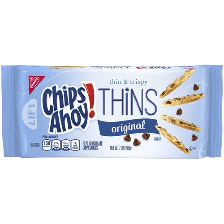 Thins Original Chocolate Chip Cookies - Chips Ahoy!