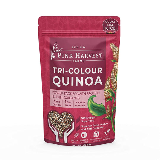 Tri Colour Quinoa - Pink Harvest