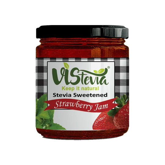 Vistevia - Stevia Sweetened Strawberry Jam (Sugar Free)