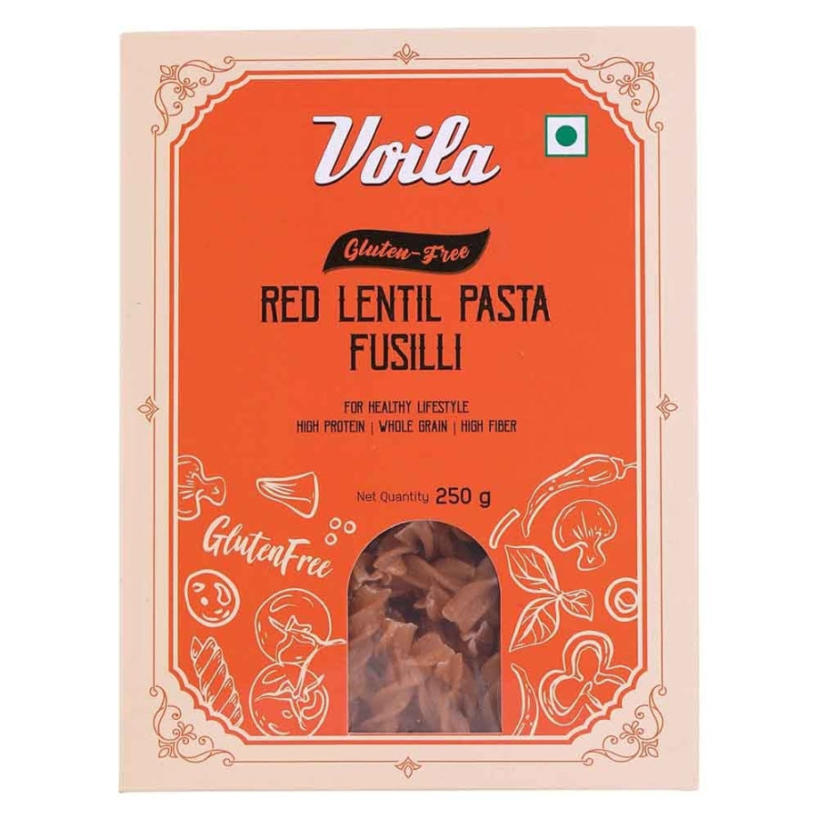 Voila - Red Lentil Fusilli Pasta (Gluten Free)