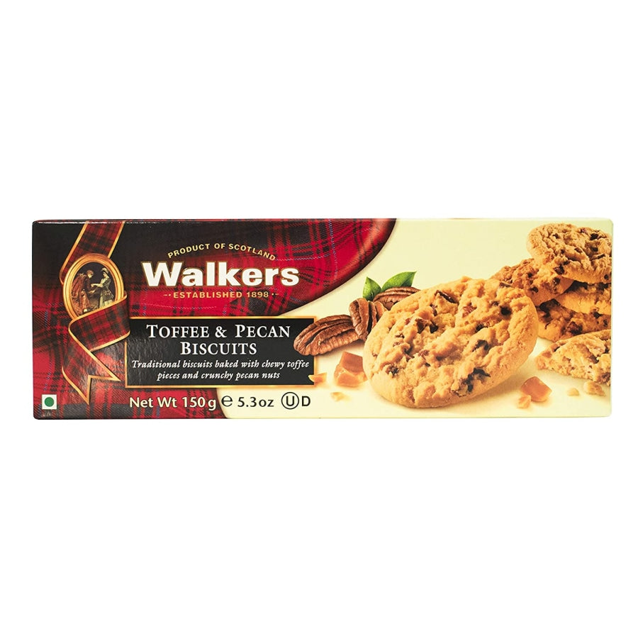 Walkers Toffee & Pecan Biscuits