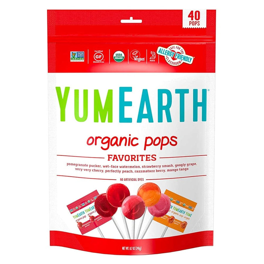 Yum Earth - Asscoted Organic Lollipops
